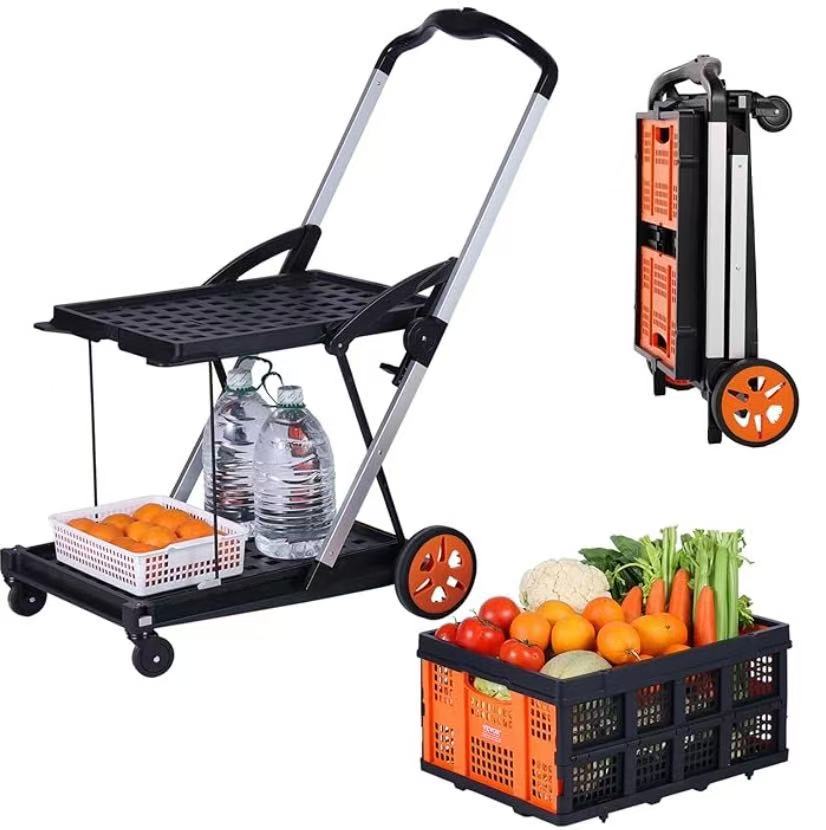 Xe đẩy mua sắm hai lớp