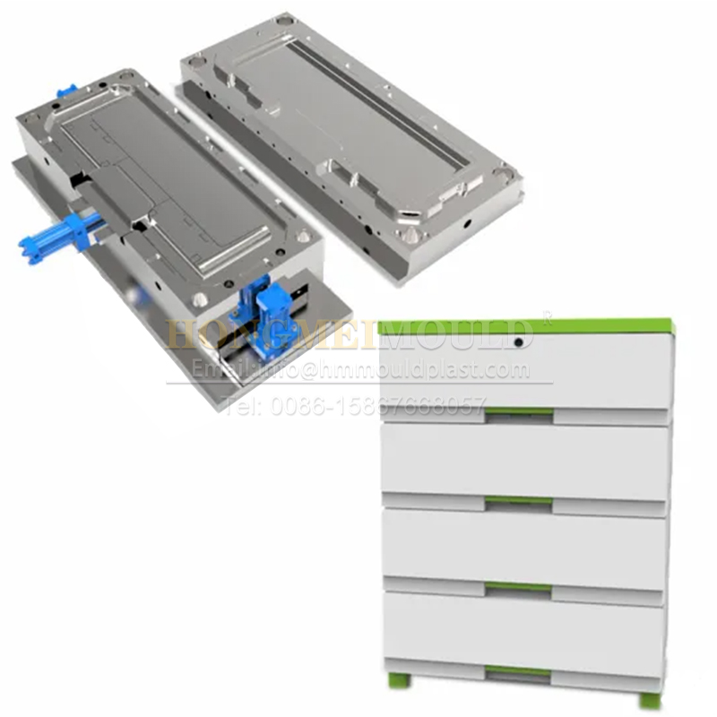 Khuôn tủ ngăn kéo kết hợp