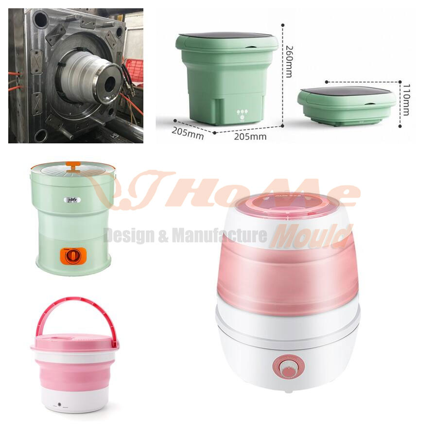 Khuôn phụ kiện máy giặt gấp